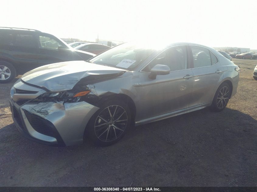 2021 TOYOTA CAMRY HYBRID SE - 4T1G31AK8MU552335