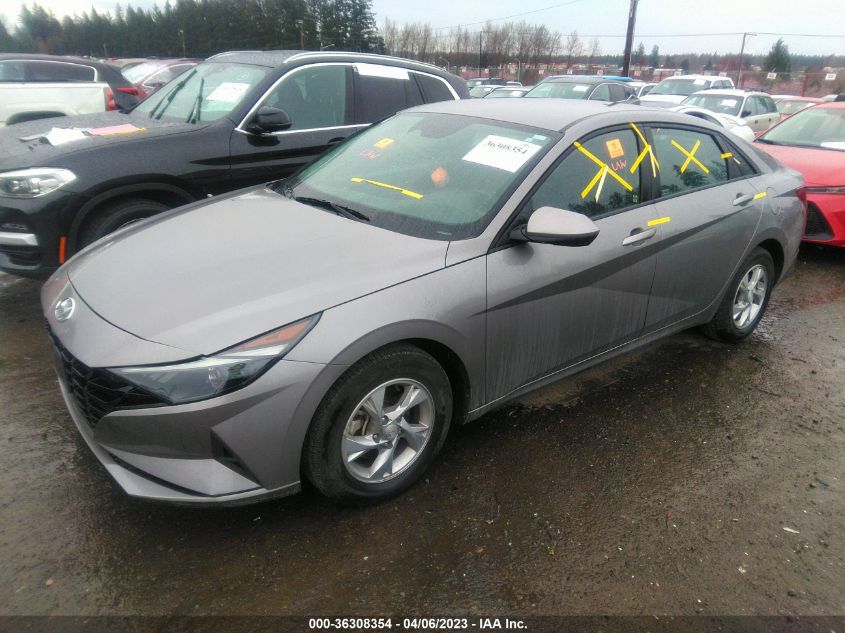 2021 HYUNDAI ELANTRA SE - KMHLL4AG2MU191048