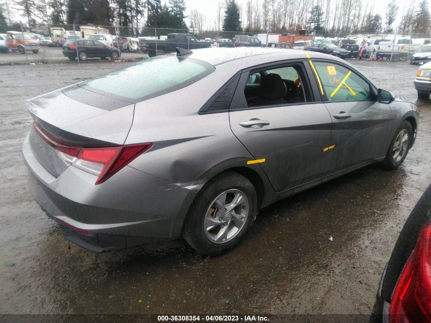 2021 HYUNDAI ELANTRA SE - KMHLL4AG2MU191048