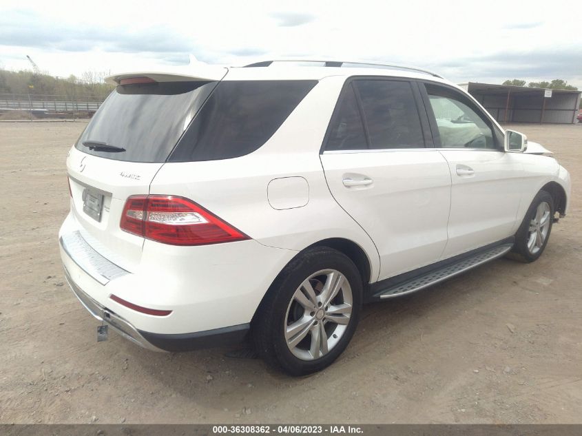 2014 MERCEDES-BENZ M-CLASS ML 350 - 4JGDA5HBXEA425529
