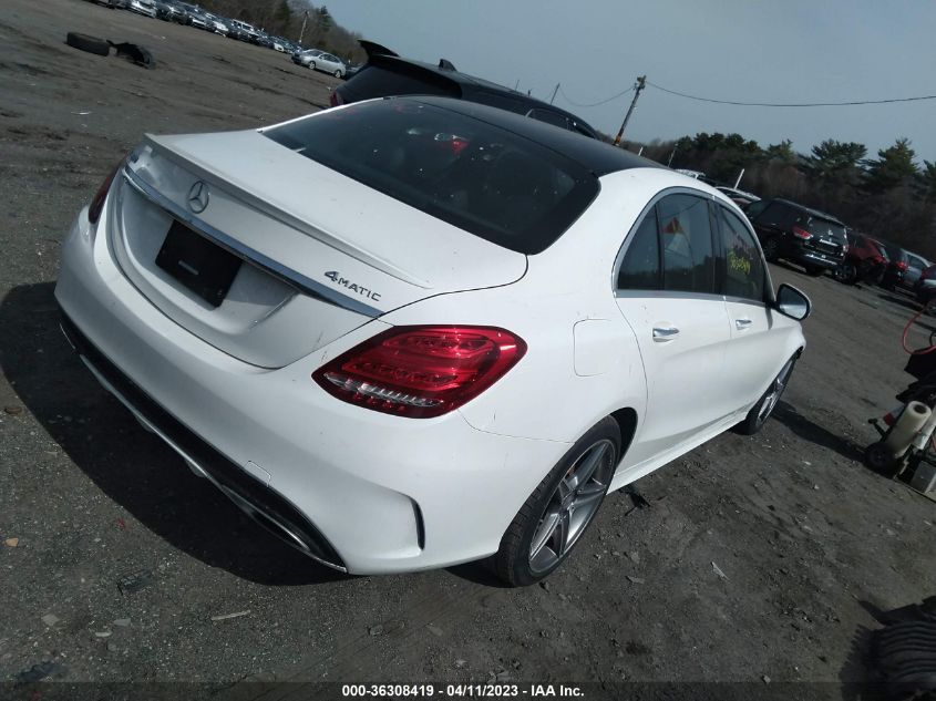 2016 MERCEDES-BENZ C-CLASS C 300 - 55SWF4KB7GU161857