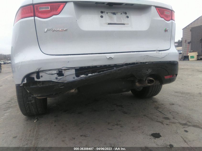 2018 JAGUAR F-PACE S - SADCM2FV6JA299770