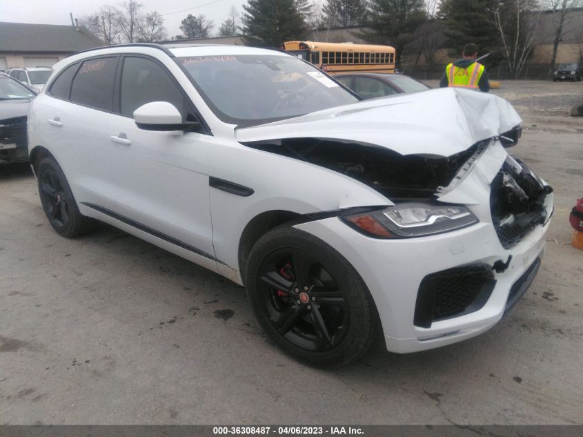2018 JAGUAR F-PACE S - SADCM2FV6JA299770