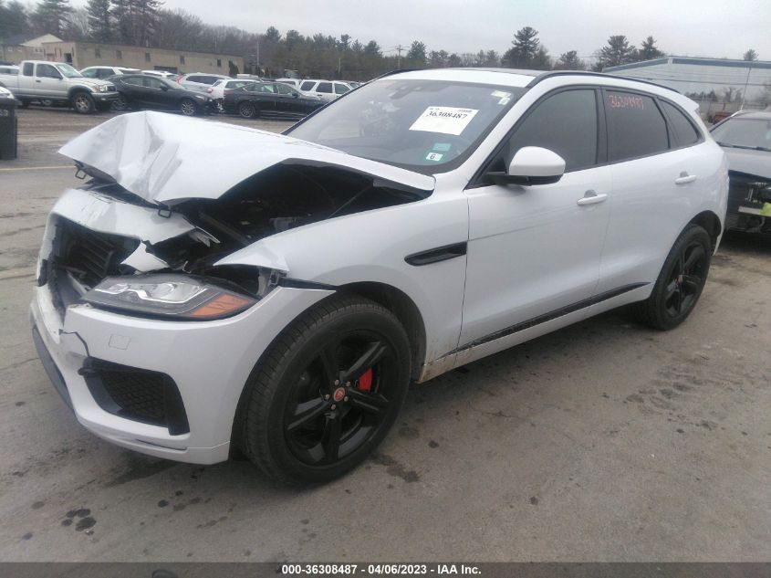 2018 JAGUAR F-PACE S - SADCM2FV6JA299770