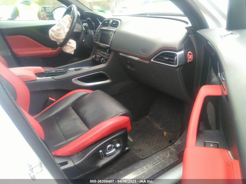 2018 JAGUAR F-PACE S - SADCM2FV6JA299770