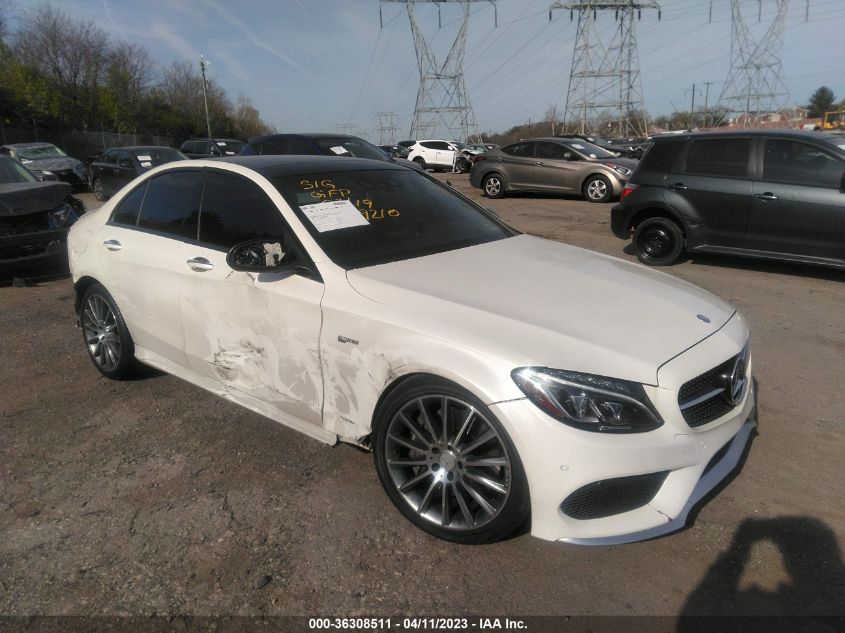 2017 MERCEDES-BENZ C-CLASS AMG C 43 - 55SWF6EB9HU199390