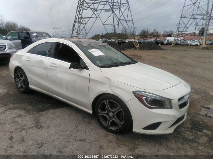 2014 MERCEDES-BENZ CLA-CLASS CLA 250 - WDDSJ4GB6EN150182