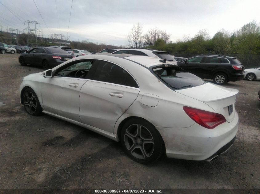 2014 MERCEDES-BENZ CLA-CLASS CLA 250 - WDDSJ4GB6EN150182