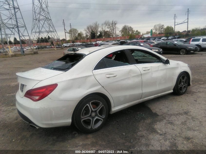 2014 MERCEDES-BENZ CLA-CLASS CLA 250 - WDDSJ4GB6EN150182