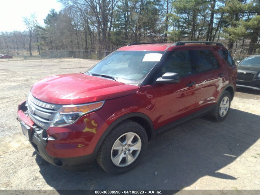 2013 FORD EXPLORER BASE - 1FM5K7B83DGA20778