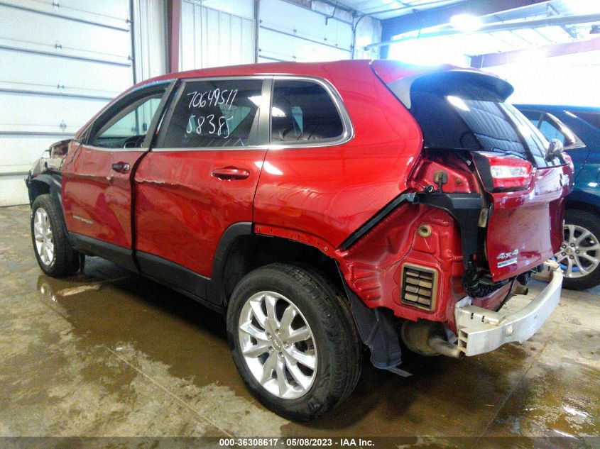 2017 JEEP CHEROKEE LIMITED - 1C4PJMDS1HW614644