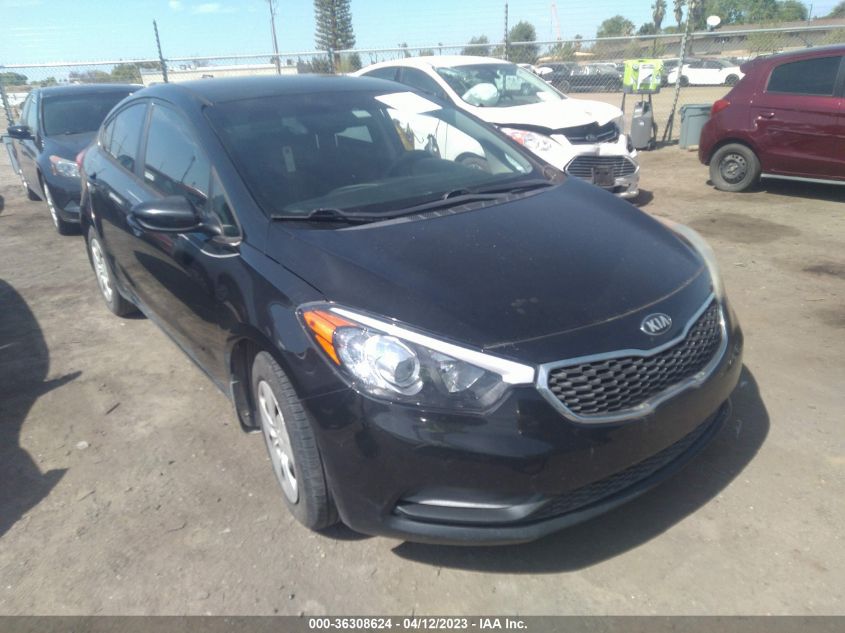 2014 KIA FORTE LX - KNAFK4A63E5252864