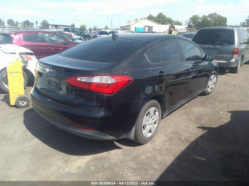 2014 KIA FORTE LX - KNAFK4A63E5252864