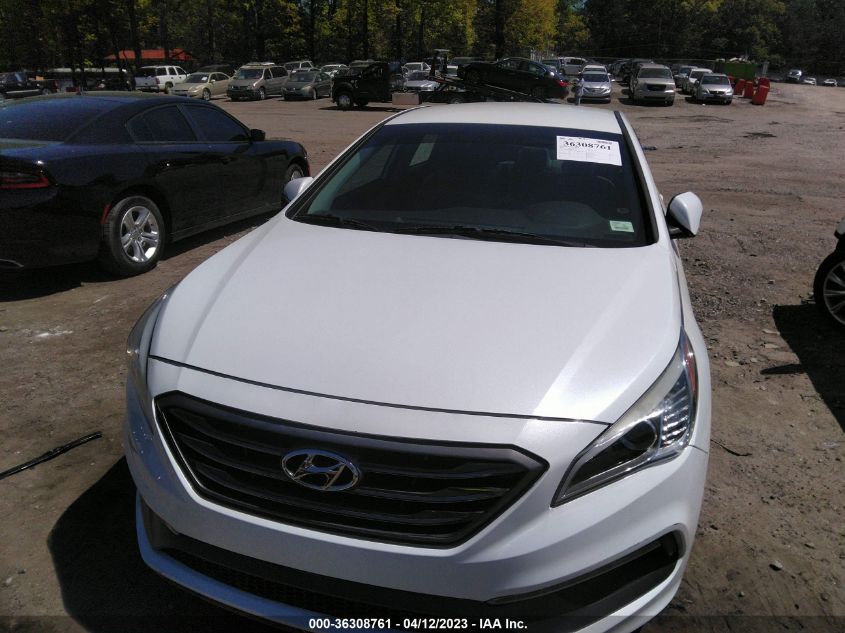 2016 HYUNDAI SONATA 2.4L SPORT - 5NPE34AF4GH344838