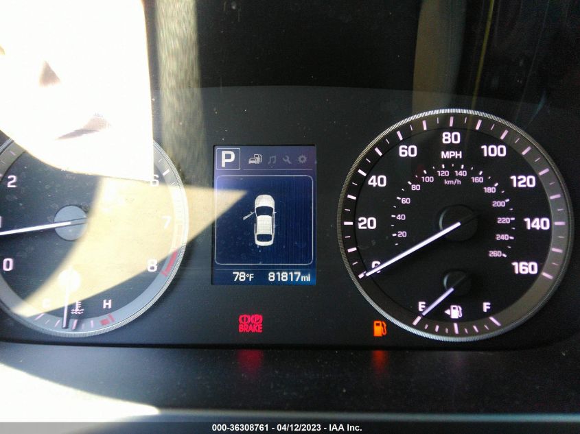 2016 HYUNDAI SONATA 2.4L SPORT - 5NPE34AF4GH344838