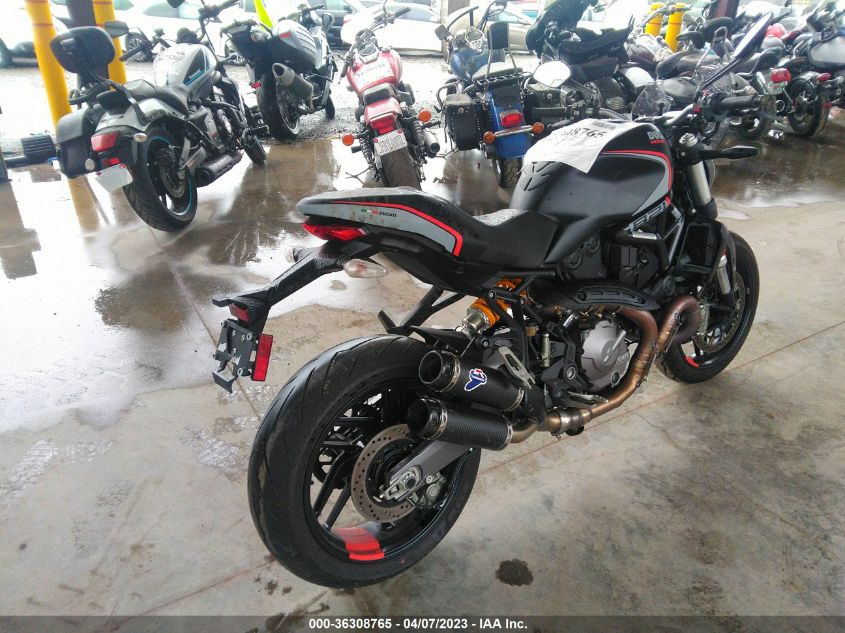 2020 DUCATI MONSTER 821 - ZDMMACLS3LB007535