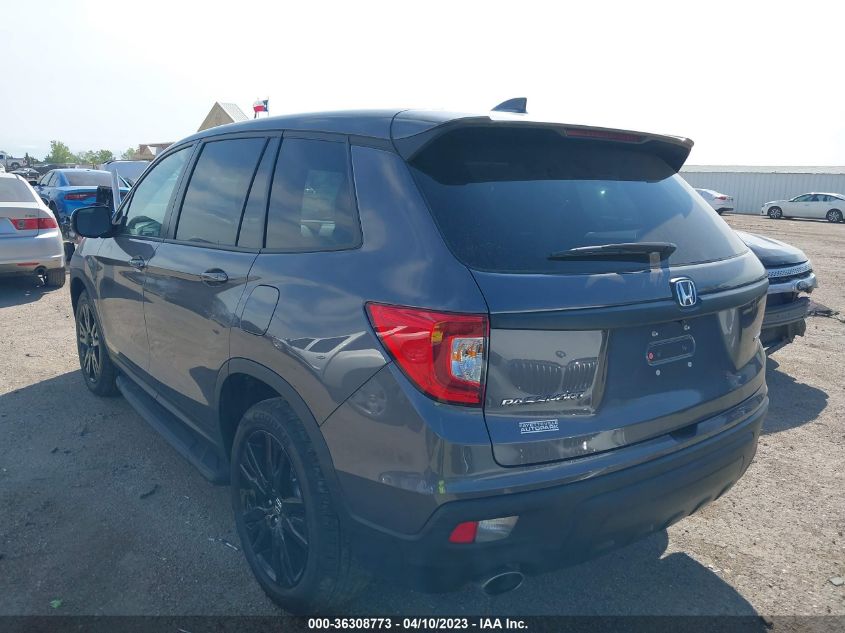 2019 HONDA PASSPORT SPORT - 5FNYF7H28KB001997