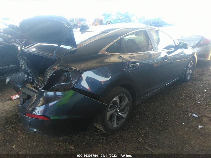 2019 HONDA INSIGHT EX 19XZE4F59KE023838