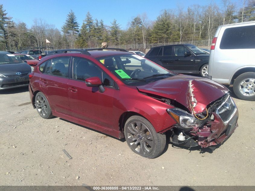 2016 SUBARU IMPREZA WAGON 2.0I SPORT PREMIUM - JF1GPAP67G8331928