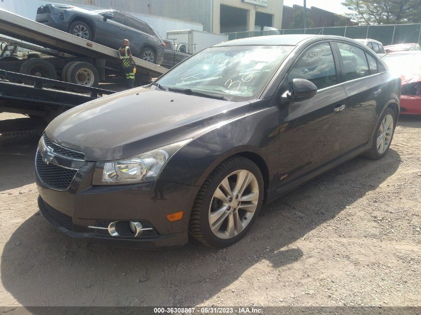 2014 CHEVROLET CRUZE LTZ - 1G1PG5SB1E7233284