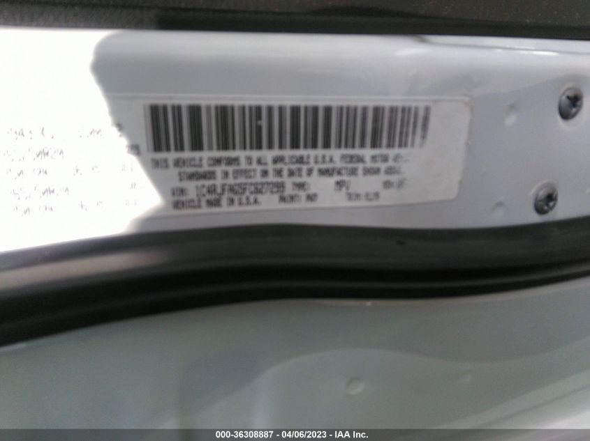 2015 JEEP GRAND CHEROKEE ALTITUDE - 1C4RJFAG5FC627299