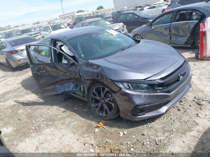 2020 HONDA CIVIC SEDAN SPORT - 2HGFC2F86LH592810
