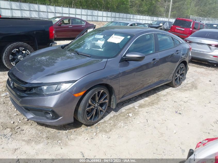 2020 HONDA CIVIC SEDAN SPORT - 2HGFC2F86LH592810