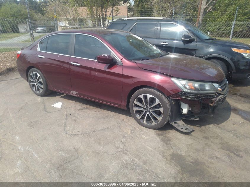 2013 HONDA ACCORD SDN SPORT - 1HGCR2F5XDA221530