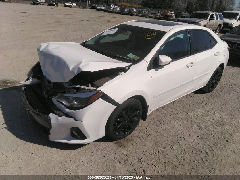 2016 TOYOTA COROLLA L/LE/S/S PLUS/LE PLUS - 2T1BURHE7GC574998