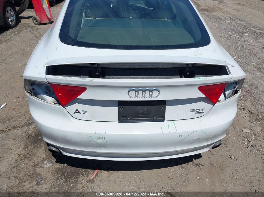 2014 AUDI A7 3.0 PREMIUM PLUS WAUWGAFC4EN085607