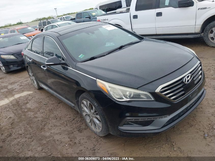 2015 HYUNDAI SONATA 2.0T LIMITED - 5NPE34AB9FH195483