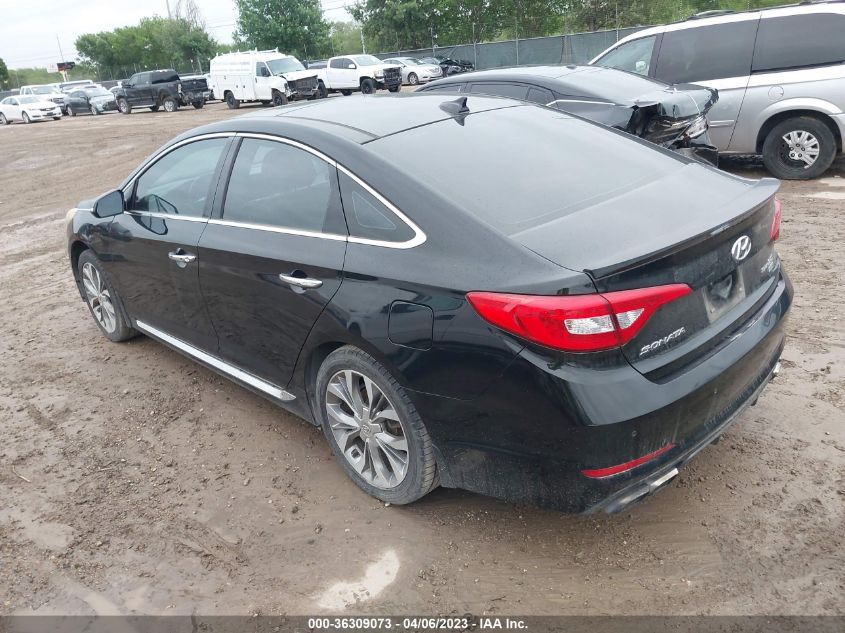 2015 HYUNDAI SONATA 2.0T LIMITED - 5NPE34AB9FH195483