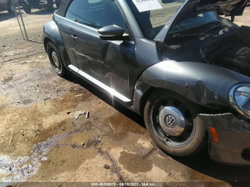 2015 VOLKSWAGEN BEETLE CONVERTIBLE 1.8T 3VW517ATXFM814499