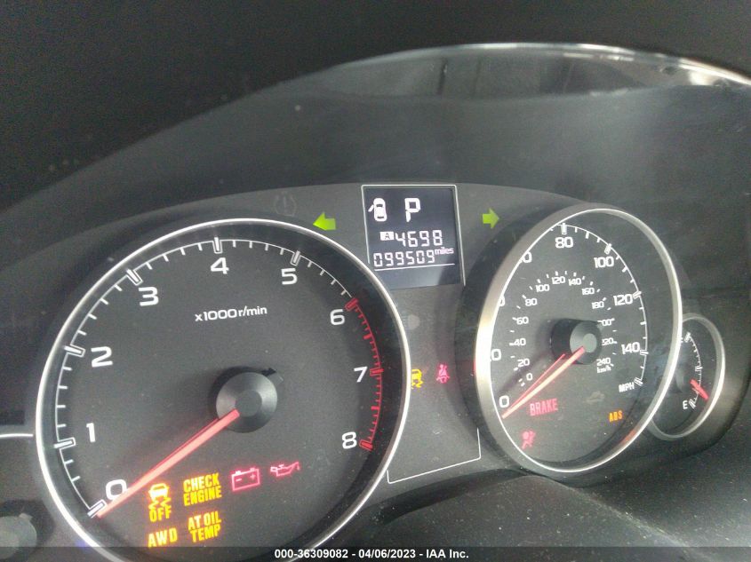 2013 SUBARU LEGACY 2.5I PREMIUM - 4S3BMBC62D3018528