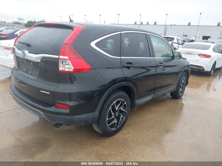 2016 HONDA CR-V SE - 2HKRM3H4XGH560335