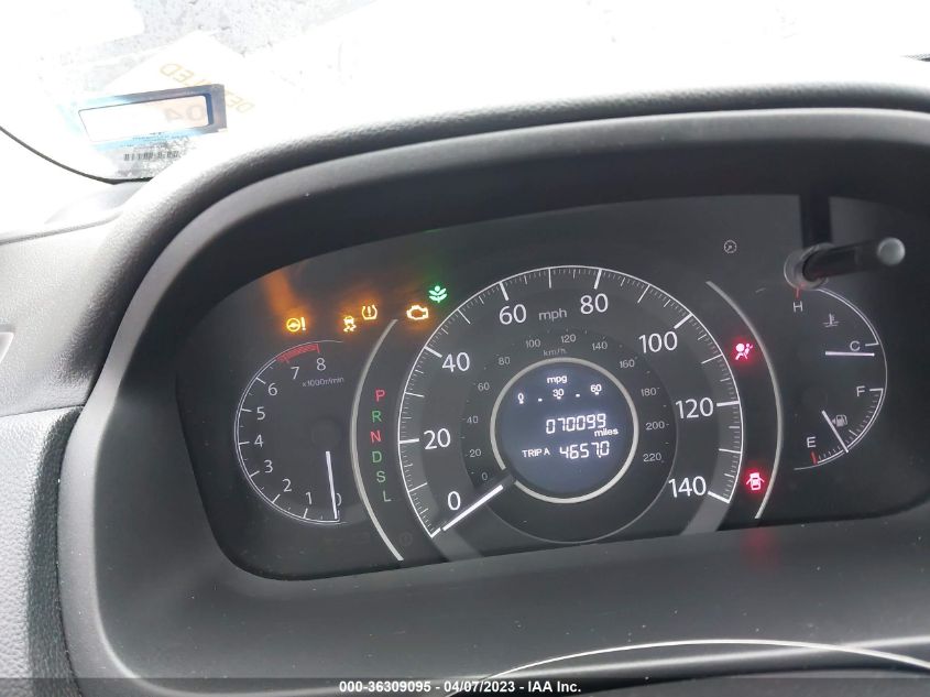 2016 HONDA CR-V SE - 2HKRM3H4XGH560335