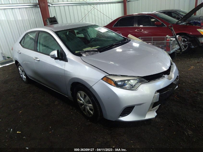 2014 TOYOTA COROLLA L/LE/S/S PLUS/LE PLUS - 2T1BURHE7EC109795