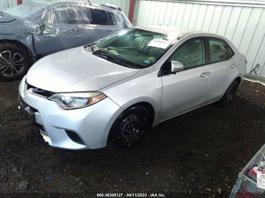 2014 TOYOTA COROLLA L/LE/S/S PLUS/LE PLUS - 2T1BURHE7EC109795