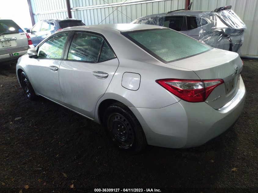 2014 TOYOTA COROLLA L/LE/S/S PLUS/LE PLUS - 2T1BURHE7EC109795