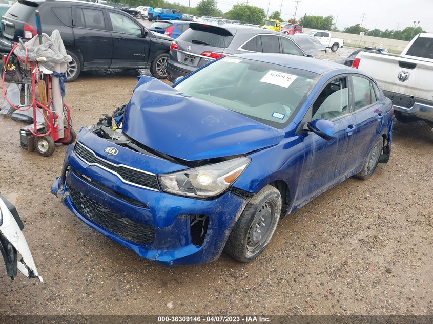 VIN 3KPA24AD7LE283208 2020 KIA RIO S