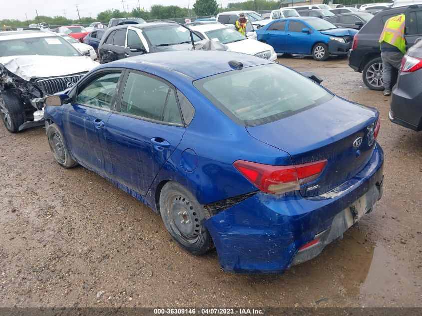VIN 3KPA24AD7LE283208 2020 KIA RIO S