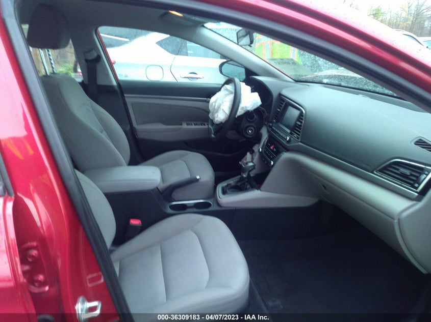 VIN 5NPD84LF1JH244343 2018 HYUNDAI ELANTRA SEL