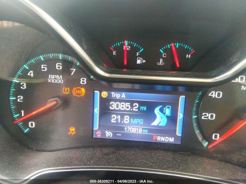 2014 CHEVROLET IMPALA LTZ - 2G1155S35E9107934