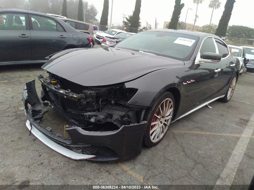 2016 MASERATI GHIBLI S ZAM57RSA5G1175629