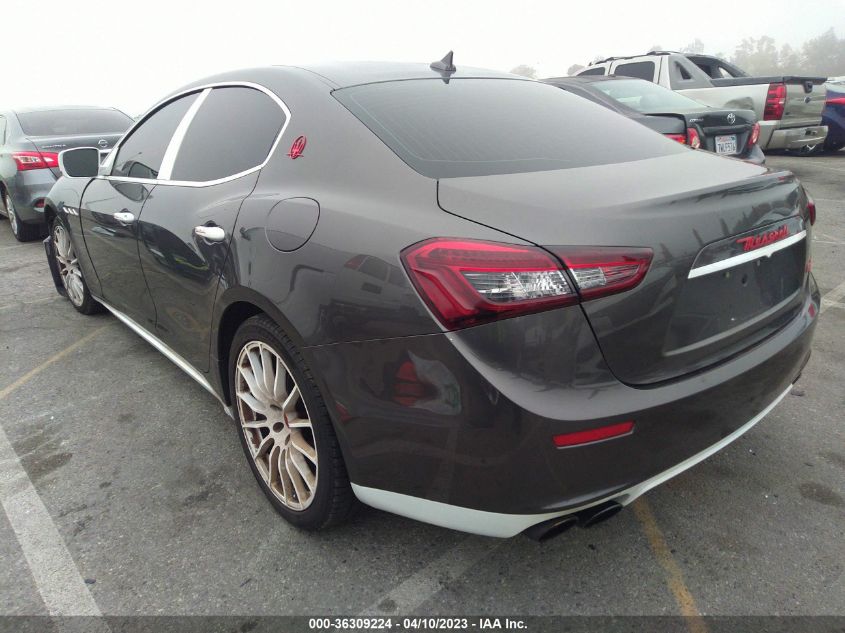 2016 MASERATI GHIBLI S ZAM57RSA5G1175629