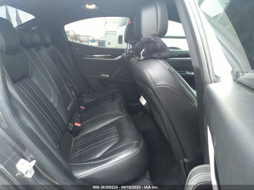 2016 MASERATI GHIBLI S ZAM57RSA5G1175629