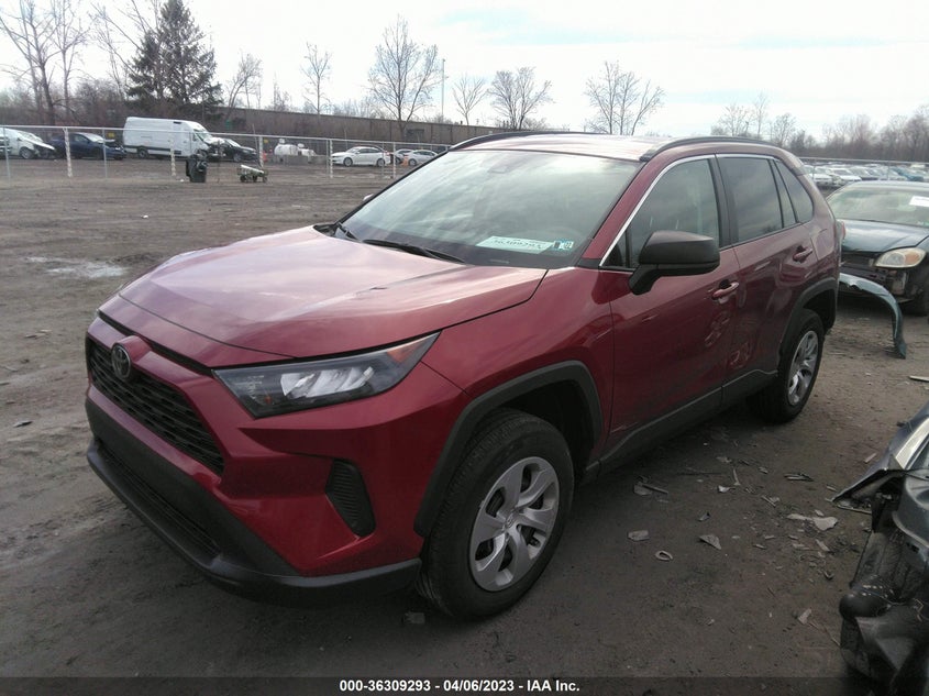 VIN 2T3F1RFV3MW233922 2021 TOYOTA RAV4 LE