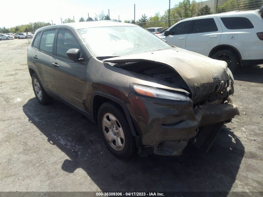 2014 JEEP CHEROKEE SPORT - 1C4PJMAB7EW310489