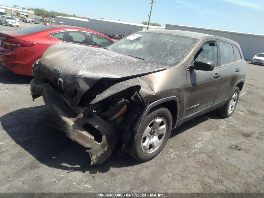 2014 JEEP CHEROKEE SPORT - 1C4PJMAB7EW310489
