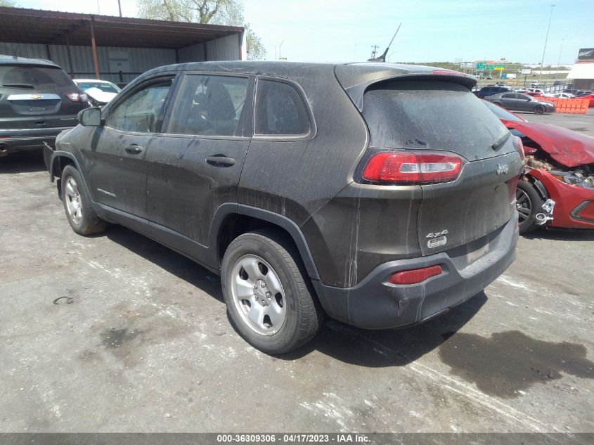 2014 JEEP CHEROKEE SPORT - 1C4PJMAB7EW310489